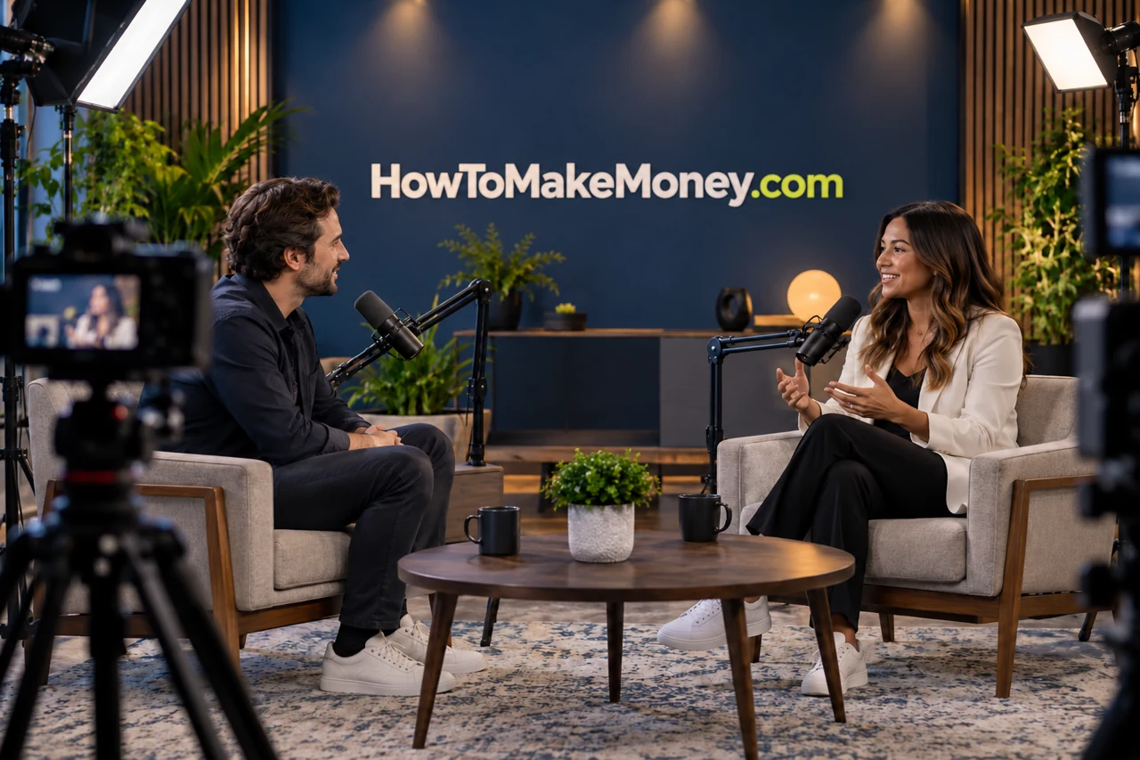 Illustration for a practical money-education media brand